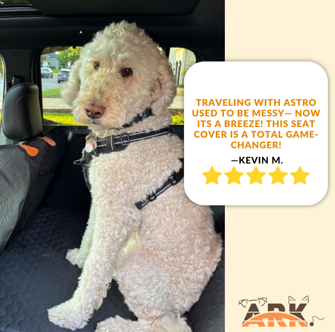Ark™ PawShield Seat Cover